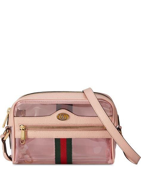 Gucci ophidia transparent bag